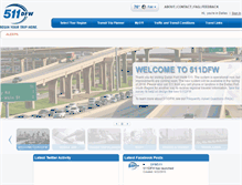 Tablet Screenshot of 511dfw.org